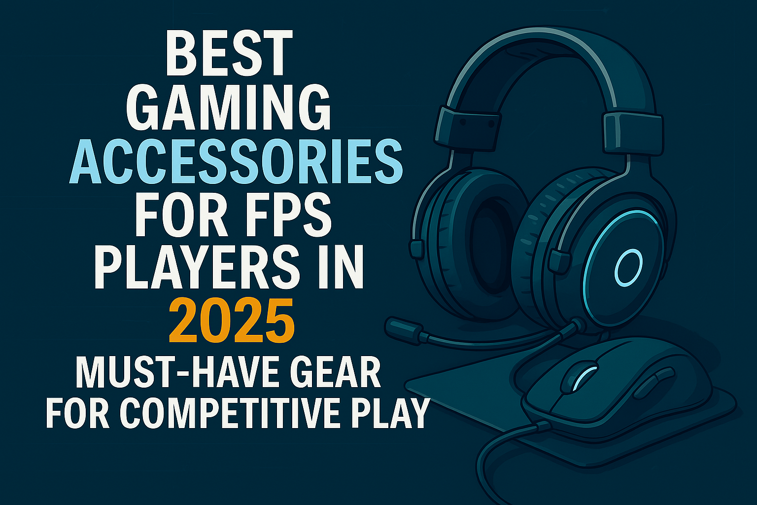 Best Gaming Accessories for FPS Players in 2025 – Essential gear for competitive play