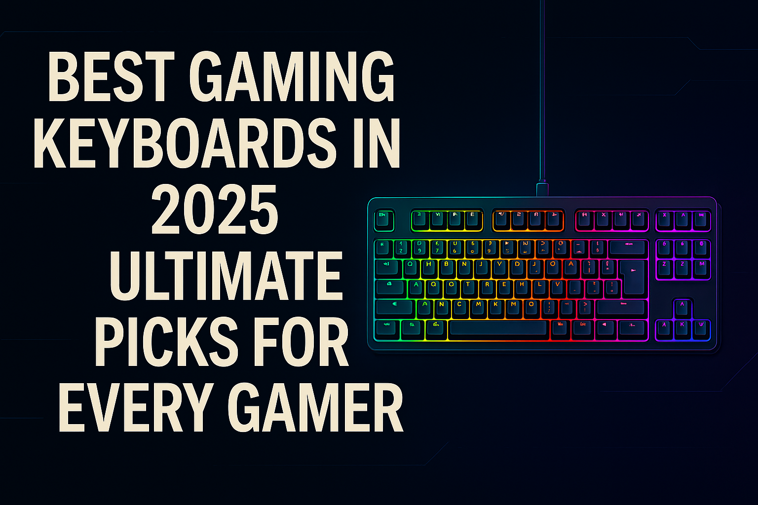 Best Gaming Keyboards in 2025 – Top-rated mechanical and RGB keyboards for every type of gamer