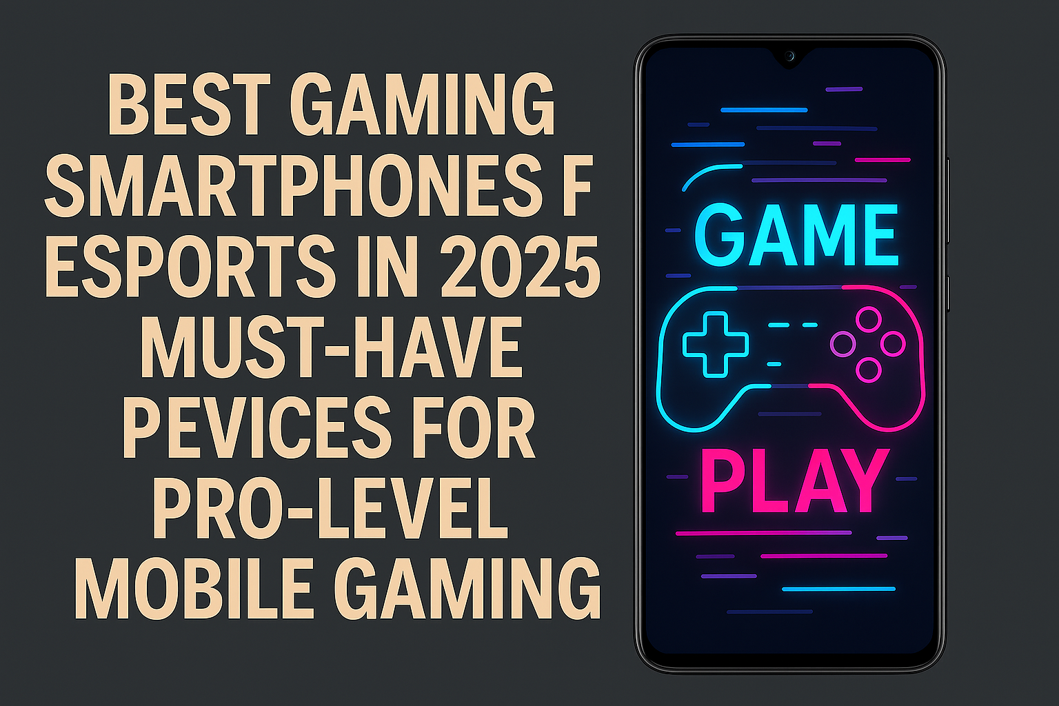 Best Gaming Smartphones for Esports in 2025 – Experience pro-level mobile gaming with cutting-edge performance and immersive visuals