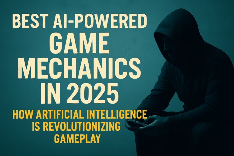 "Cutting-edge AI-powered game mechanics revolutionizing 2025—experience next-gen gameplay innovation!"